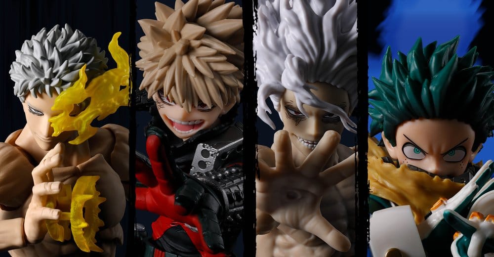 My Hero Academia S.H.Figuarts Actionfigur All For One -Final Battle set- 16 cm