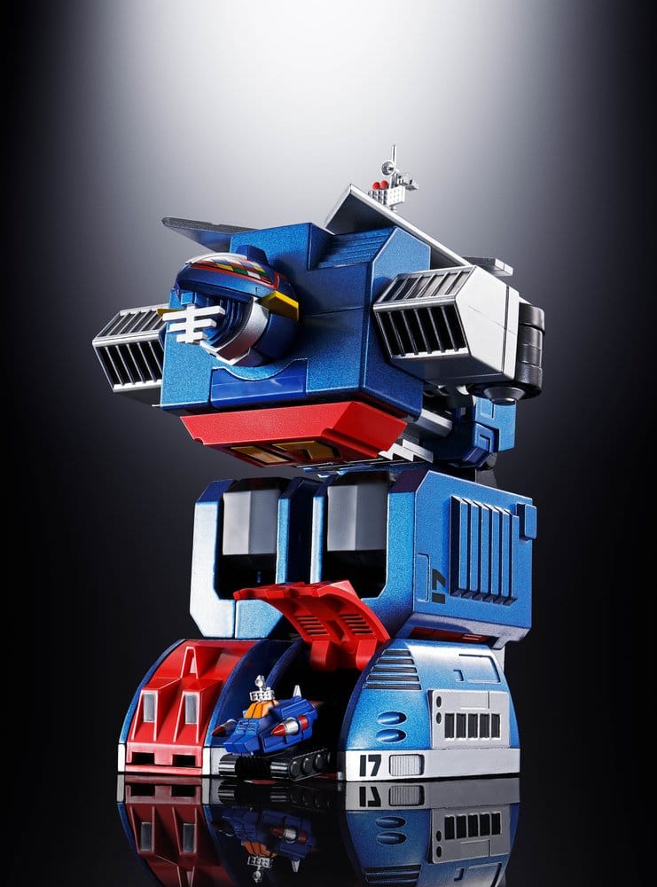 Daitetsujin 17 Soul of Chogokin Diecast Actionfigur GX-101S Daitetsujin 17 & 18 Graviton Box 18 cm