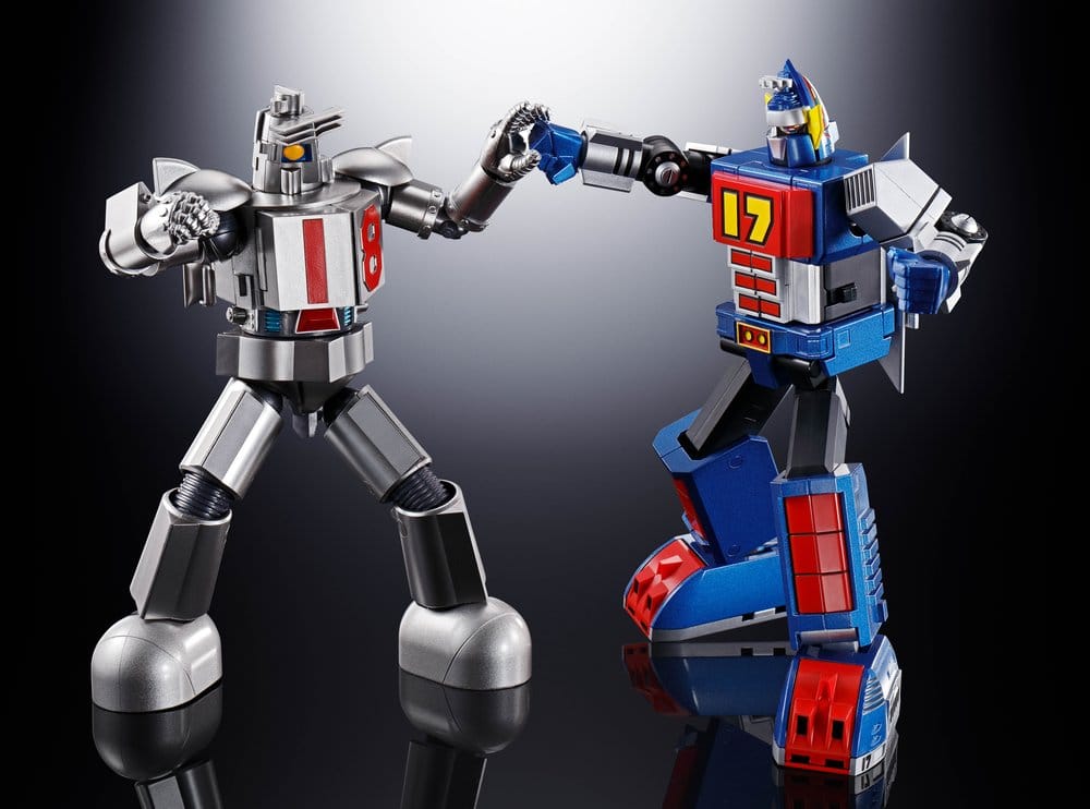 Daitetsujin 17 Soul of Chogokin Diecast Actionfigur GX-101S Daitetsujin 17 & 18 Graviton Box 18 cm