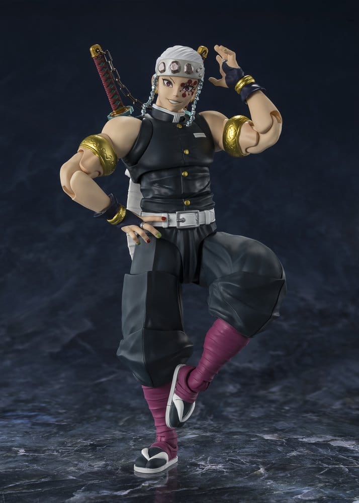 Demon Slayer: Kimetsu no Yaiba S.H.Figuarts Actionfigur Uzui Tengen 17 cm