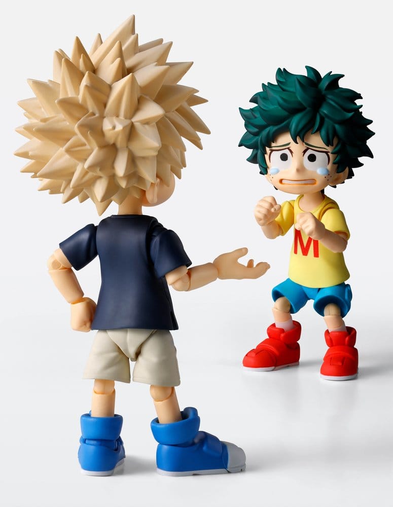 My Hero Academia S.H.Figuarts Actionfigur Izuku Midoriya & Katsuki Bakugo -Childhood Set- 9 cm