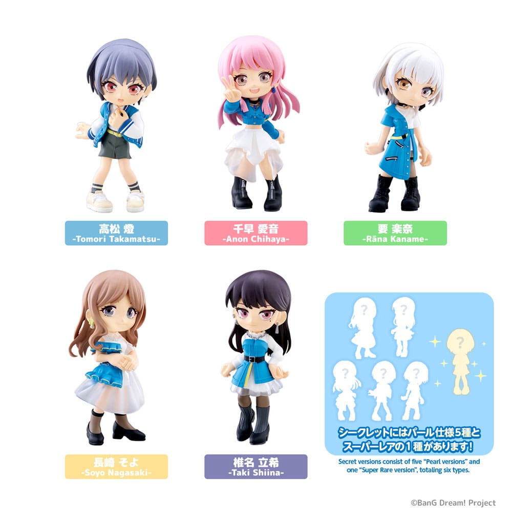 BanG Dream! It's MyGO!!!!! PalVerse PVC Figuren 9 cm Sortiment (6) 
