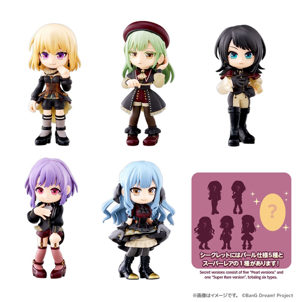 BanG Dream! Ave Mujica PalVerse PVC Figuren 9 cm Sortiment (6)   