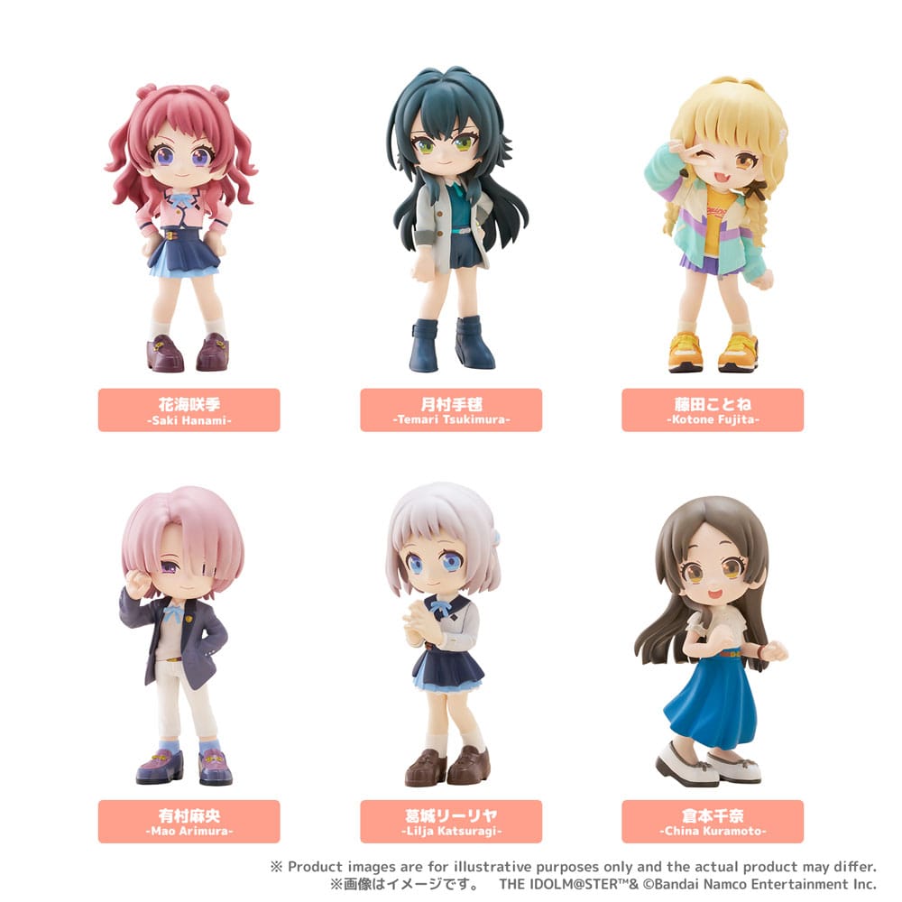 Gakuen Idolmaster Blind Box Mini Figuren PalVerse Vol. 1 9 cm Sortiment (6)   