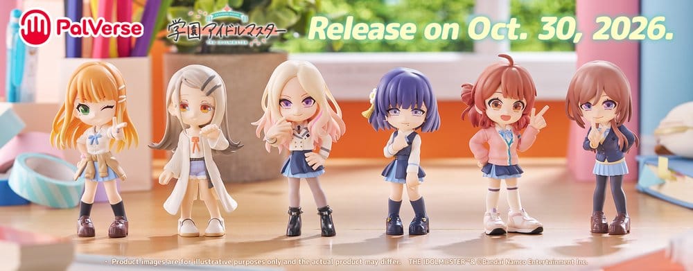 The Idolmaster PalVerse Minifiguren vol.2 Blind Box Display (6)