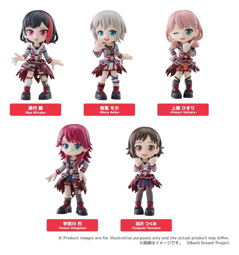 BanG Dream! PalVerse Collection PVC Figuren Afterglow Box Ver. 5 cm Sortiment (6)       