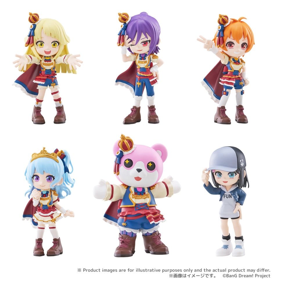 BanG Dream! PalVerse Minifiguren Hello, Happy World! Blind Box Display (6)