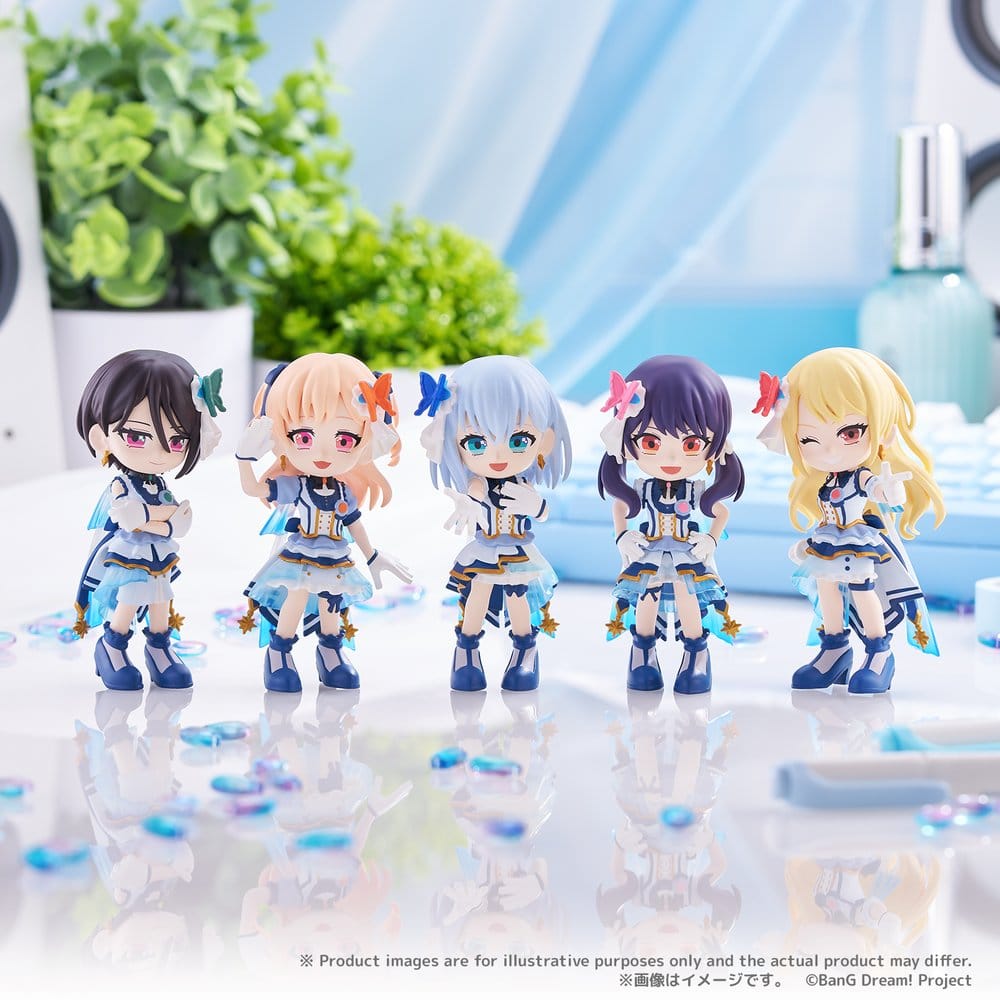 BanG Dream! PalVerse Minifiguren Morfonica Blind Box Display (6)