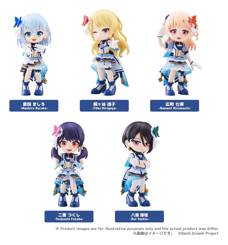BanG Dream! PalVerse Minifiguren Morfonica Blind Box Display (6)