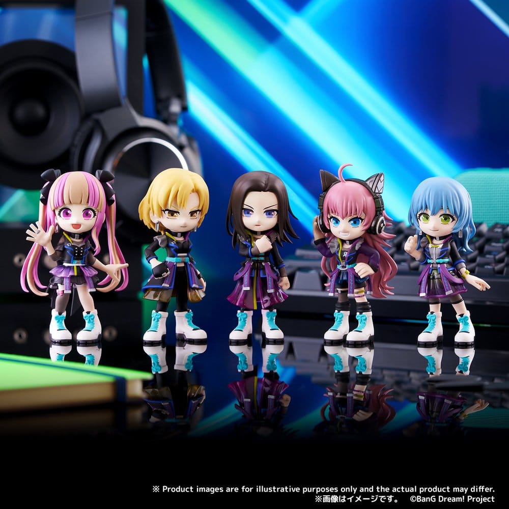 BanG Dream! PalVerse Minifiguren Blind Box Sortiment (6)