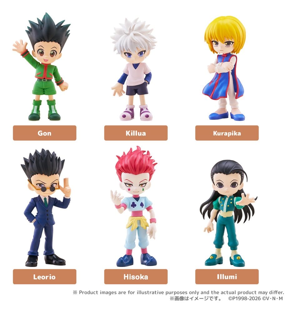 Hunter x Hunter PalVerse Minifiguren vol.1 9 cm Blind Box Display (12)