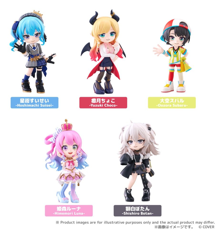 Hololive Production PalVerse Minifiguren Vol.2 Blind Box Display (6)
