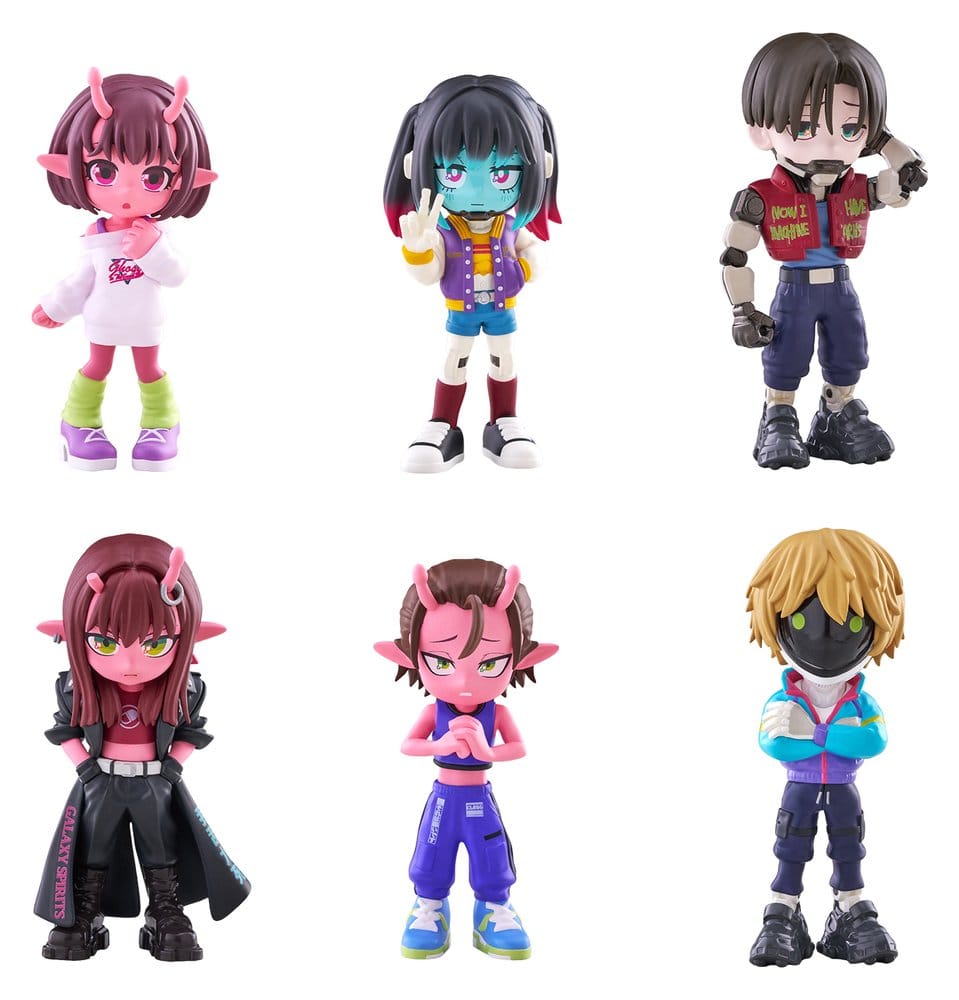 Galactic Milky?Subway Express Minifiguren Blind Box Display (6)