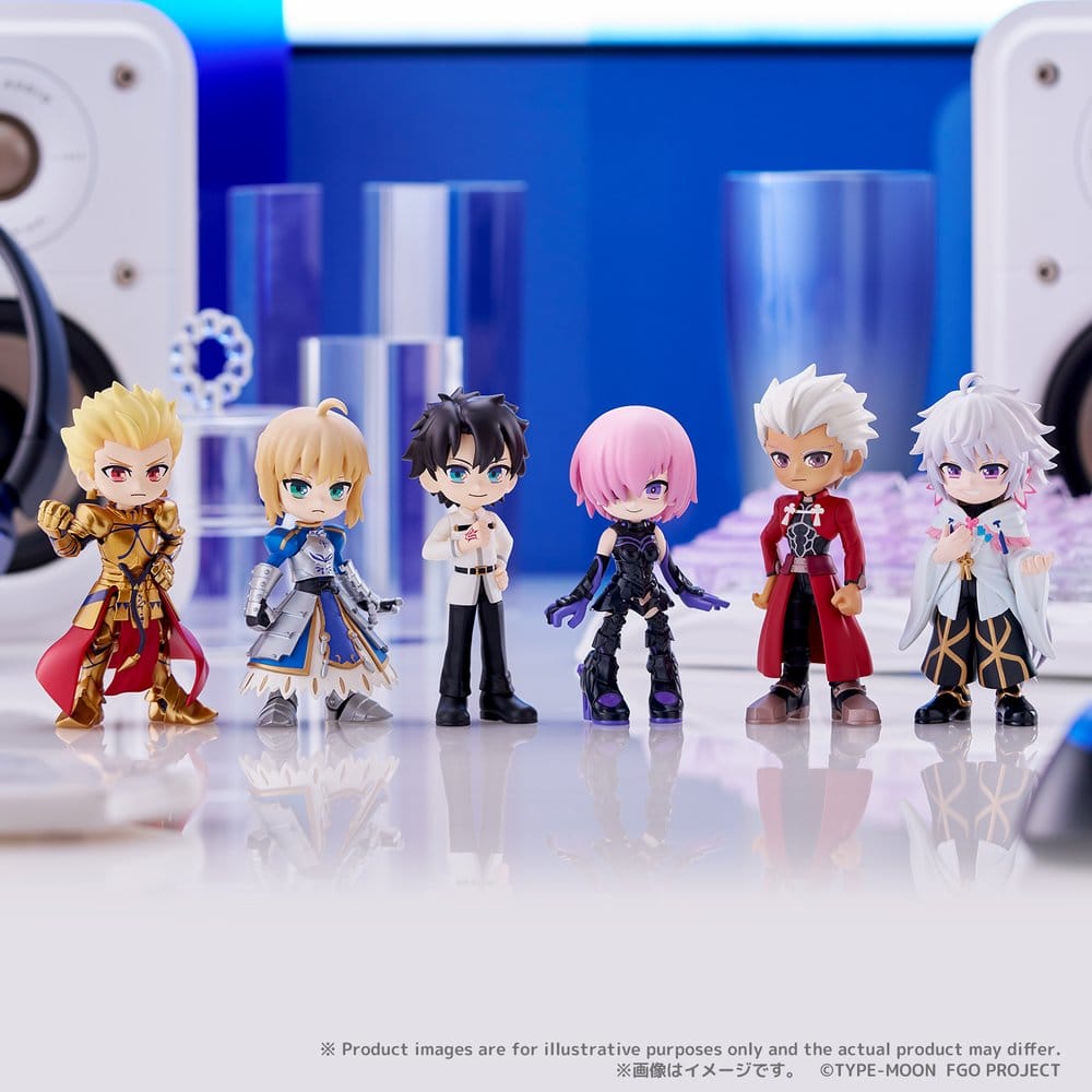Fate/Grand Order PalVerse Minifiguren vol.1 Blind Box Display (6)