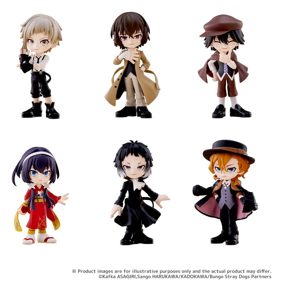 Bungo Stray Dogs PalVerse Minifiguren Blind Box Display (6)