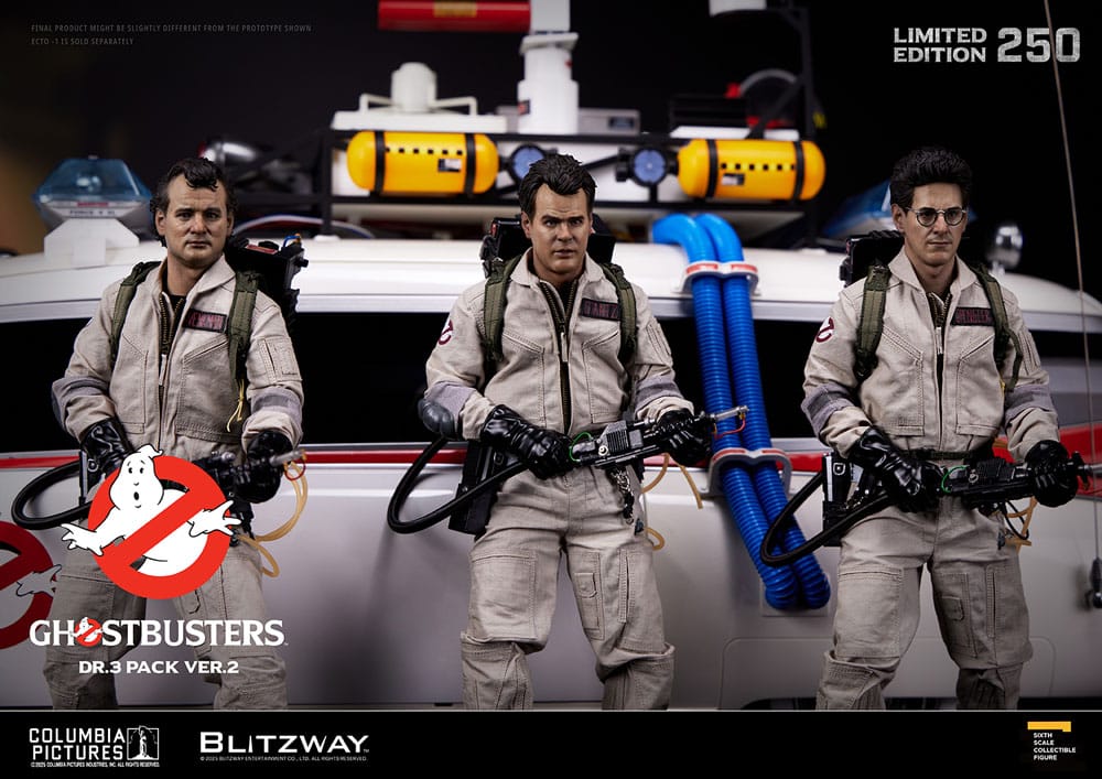 Ghostbusters Premium UMS Actionfiguren 3er-Pack 1/6 Venkman, Stantz, Spengler Ver. 2 31 cm