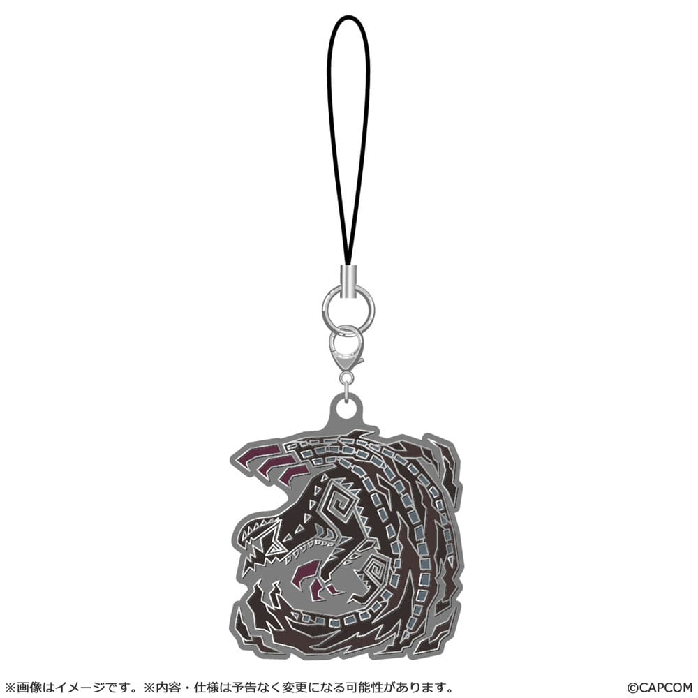 Monster Hunter Wilds Metall-Schlüsselanhänger Monster icon Blind Box Sortiment (10)