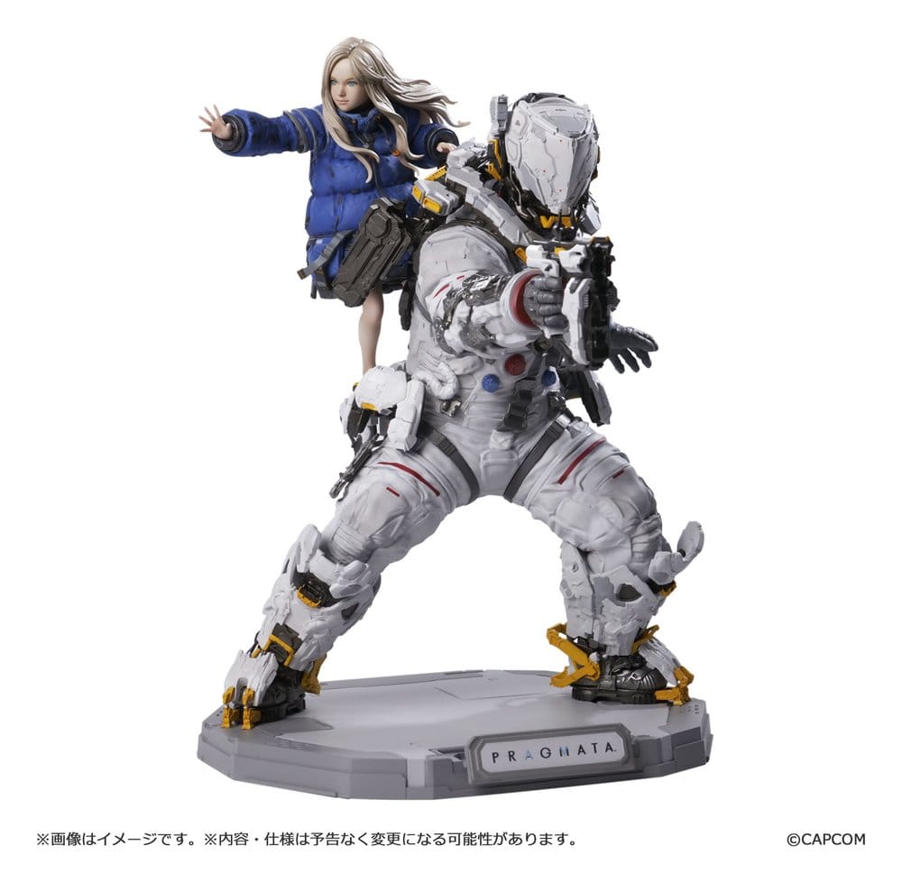 Pragmata Capcom Figure Builder Creator's Model PVC Figur Hugh & Diana 28 cm