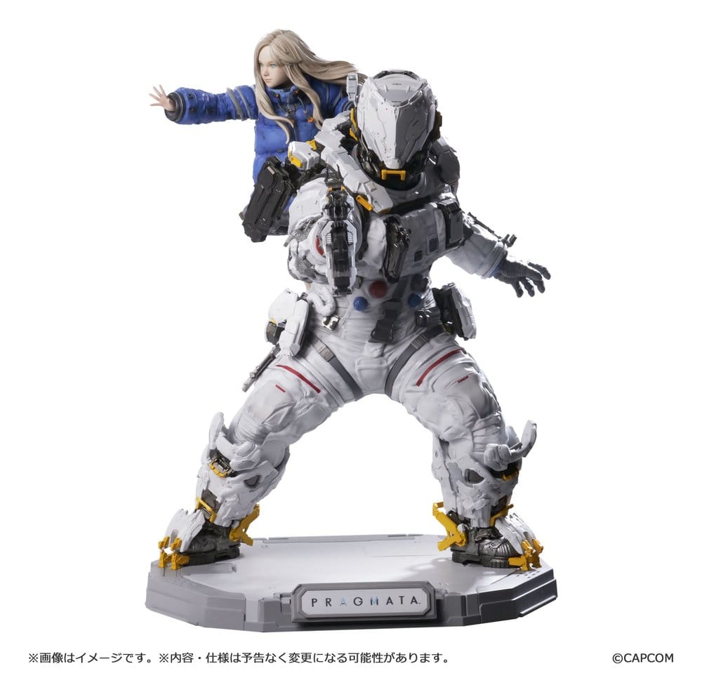 Pragmata Capcom Figure Builder Creator's Model PVC Figur Hugh & Diana 28 cm
