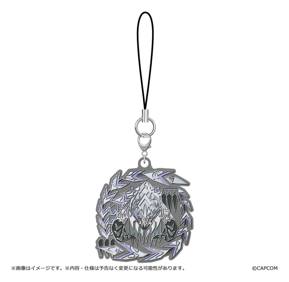 Monster Hunter Wilds Metall-Schlüsselanhänger Monster icon Vol. 2 Blind Box Sortiment (10)