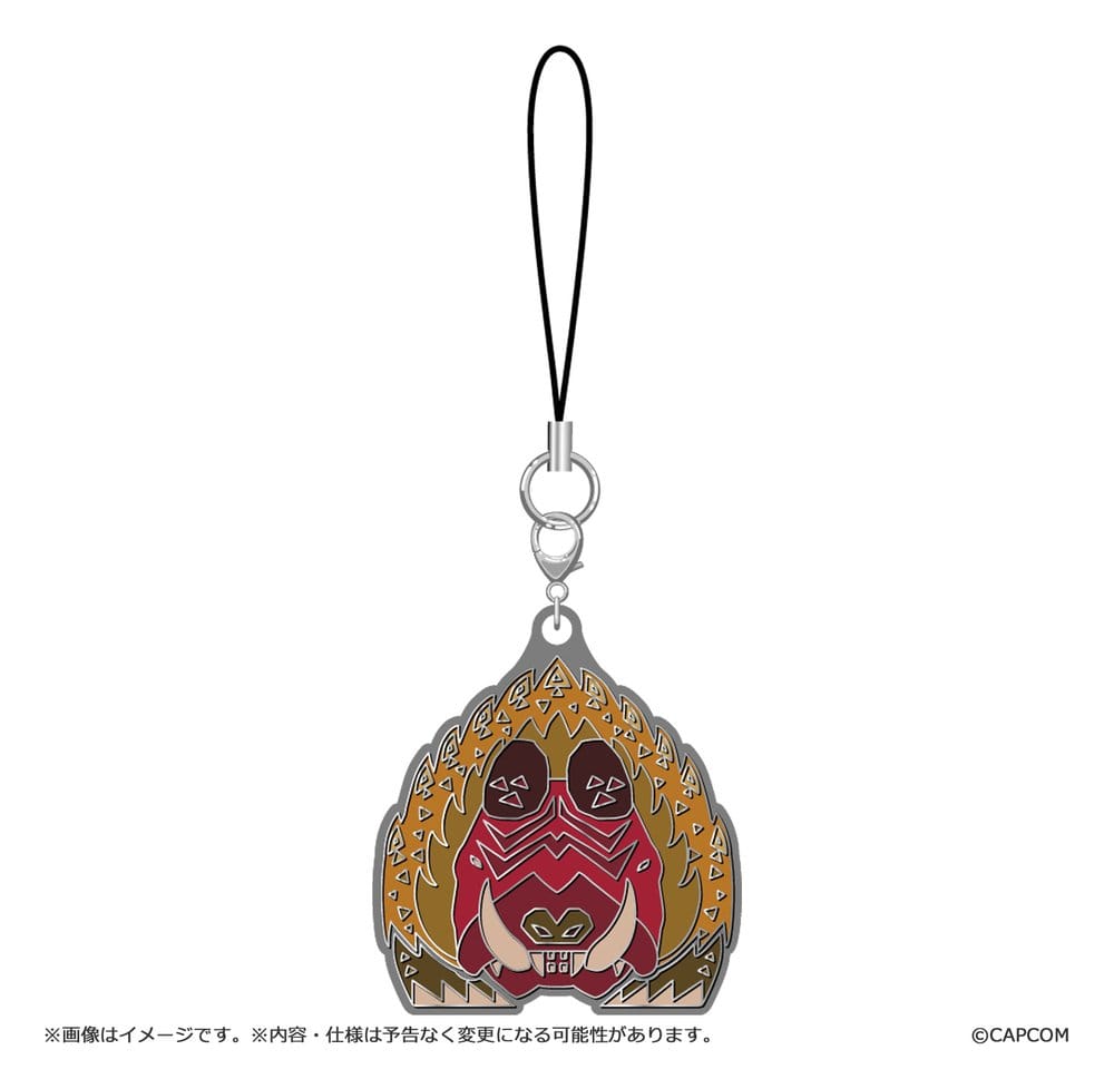 Monster Hunter Wilds Metall-Schlüsselanhänger Monster icon Vol. 2 Blind Box Sortiment (10)