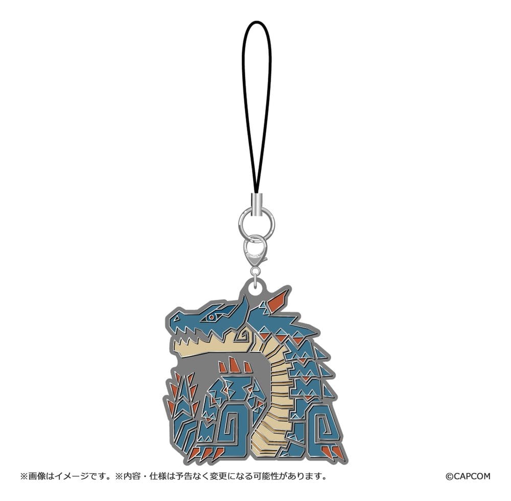 Monster Hunter Wilds Metall-Schlüsselanhänger Monster icon Vol. 2 Blind Box Sortiment (10)
