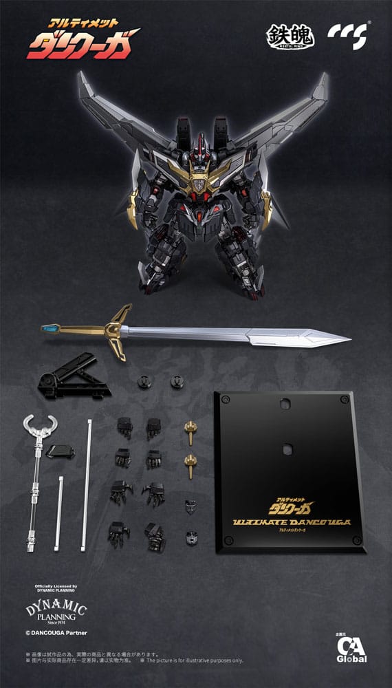 Dancouga Mortal Mind Series Actionfigur Ultimate Dancouga 26 cm 