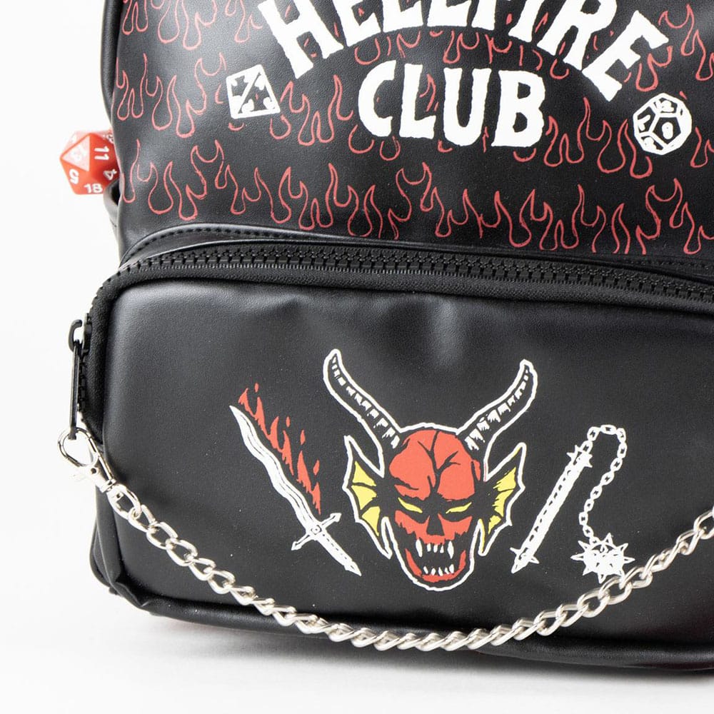 Stranger Things Rucksack Hellfire Club 
