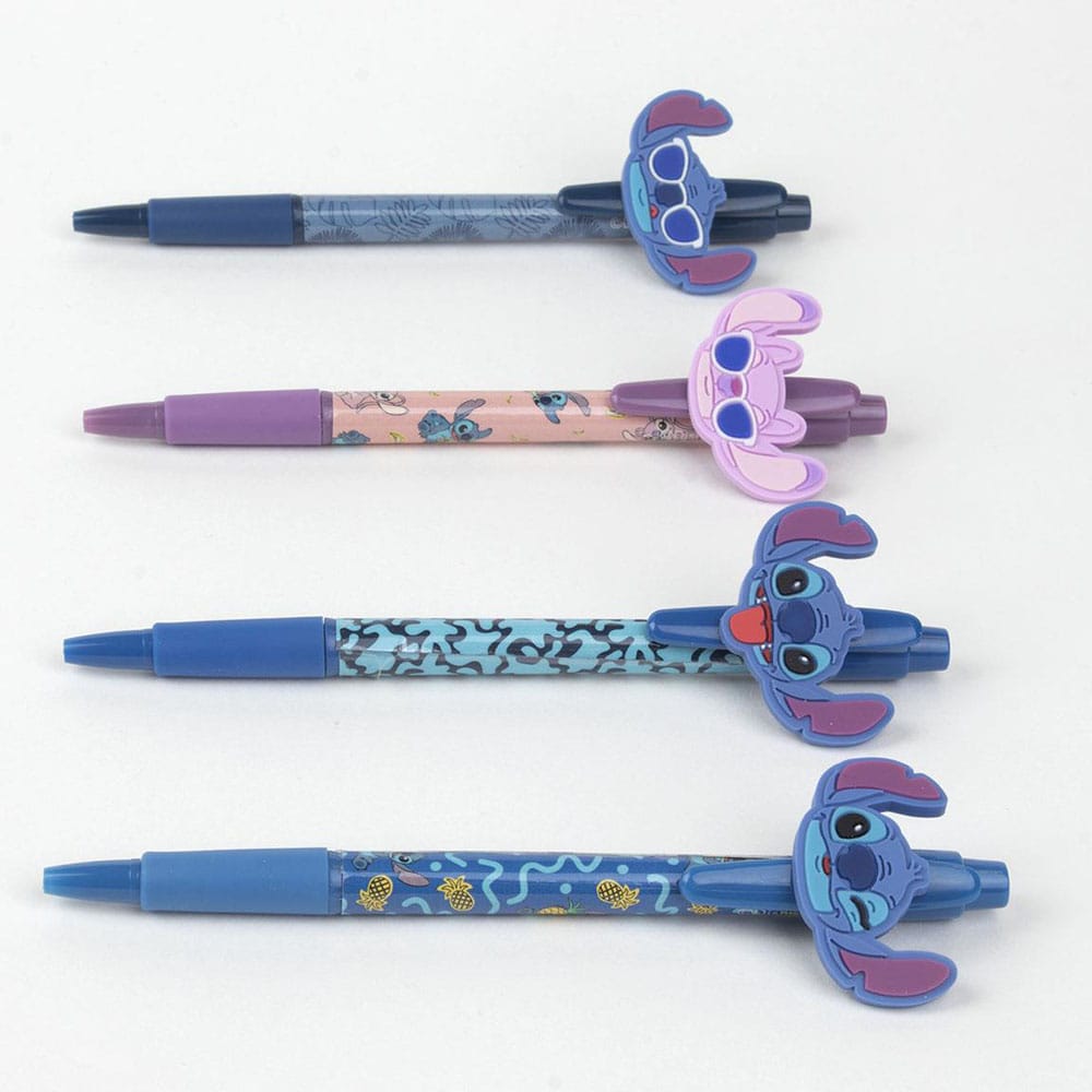 Loli & Stitch Kugelschreiber 4er-Pack 