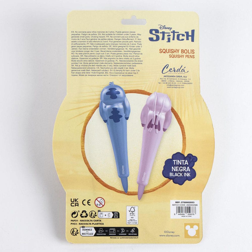 Loli & Stitch Squishy Kugelschreiber 2er-Pack   