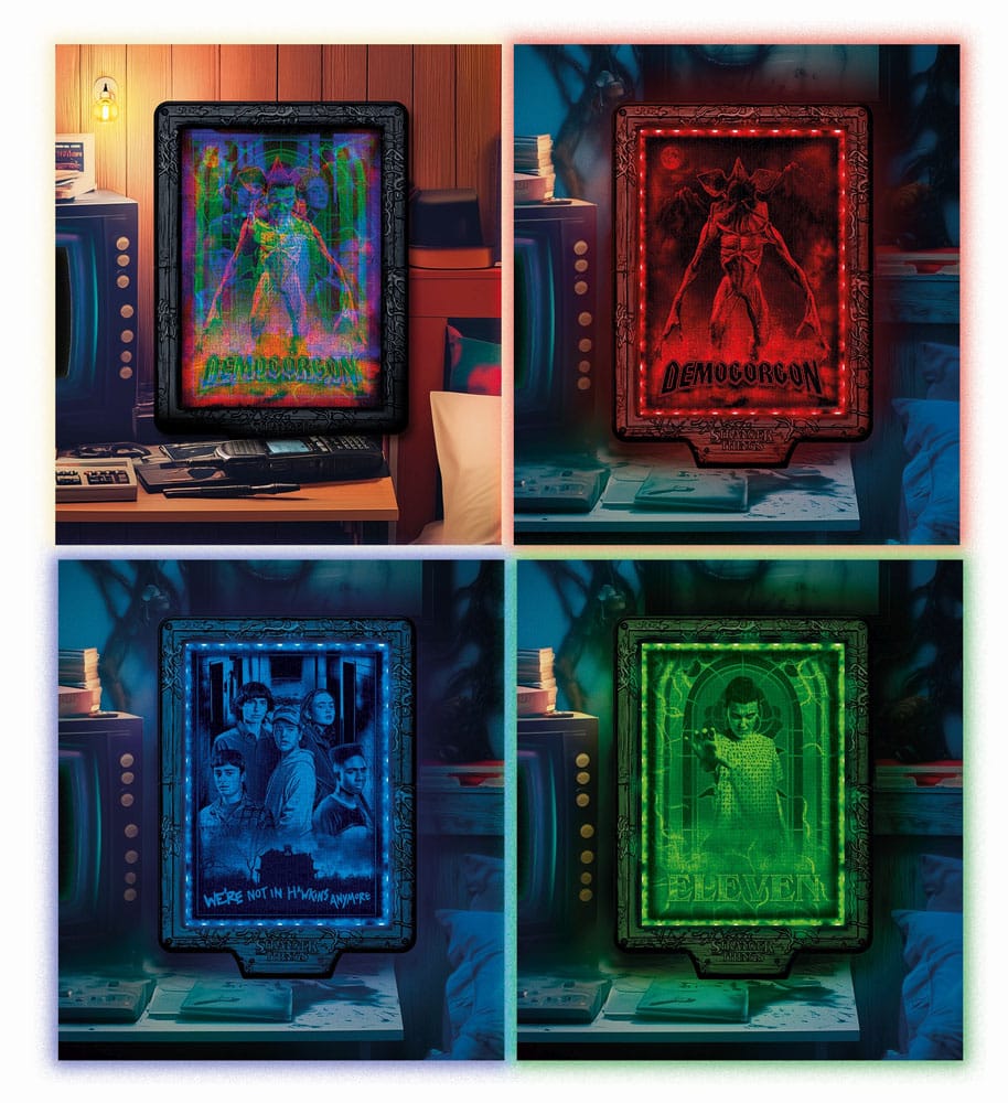 Stranger Things Metamorphic Art Collection Puzzle mit Leucht-Effekt Demogorgon (520 Teile)