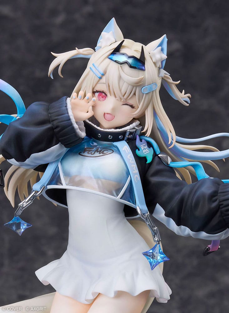 Hololive Production PVC Statue 1/7 Advent Fuwawa Abyssgard AXGRIT Ver. Standard Edition 27 cm 