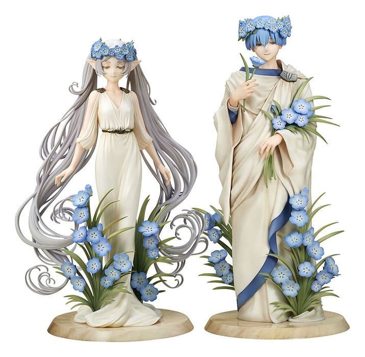 Frieren: Beyond Journey's End PVC Figuren 2er-Pack Frieren & Himmel Art Nouveau Style