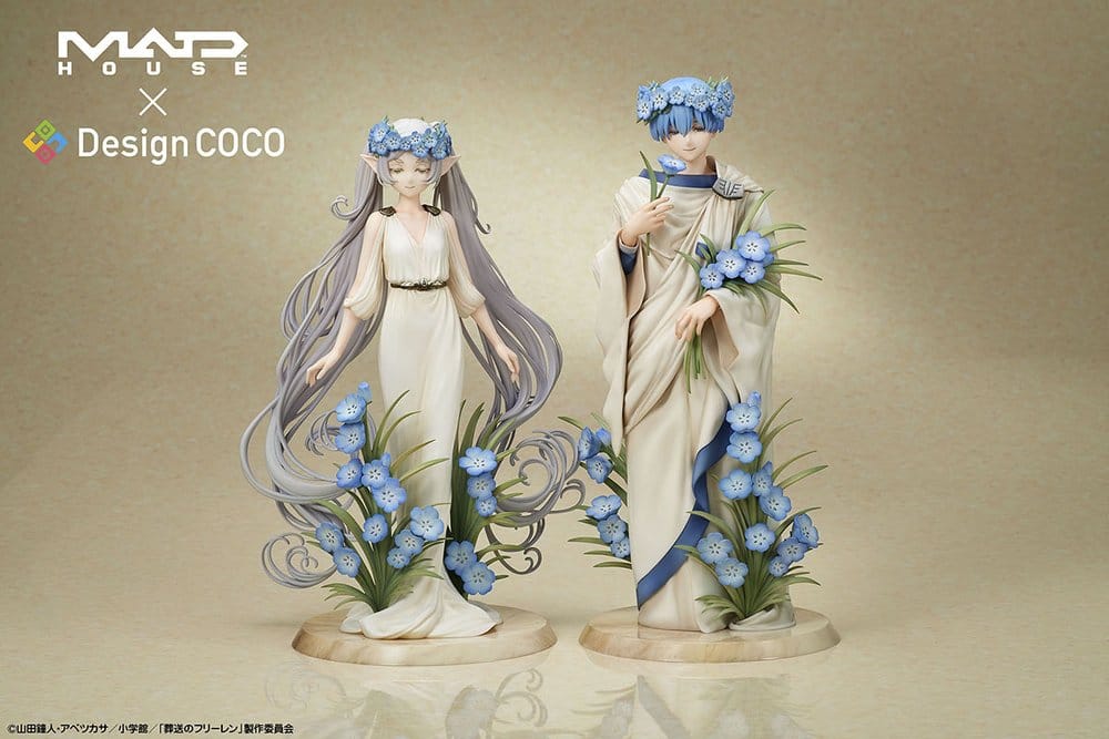 Frieren: Beyond Journey's End PVC Figuren 2er-Pack Frieren & Himmel Art Nouveau Style
