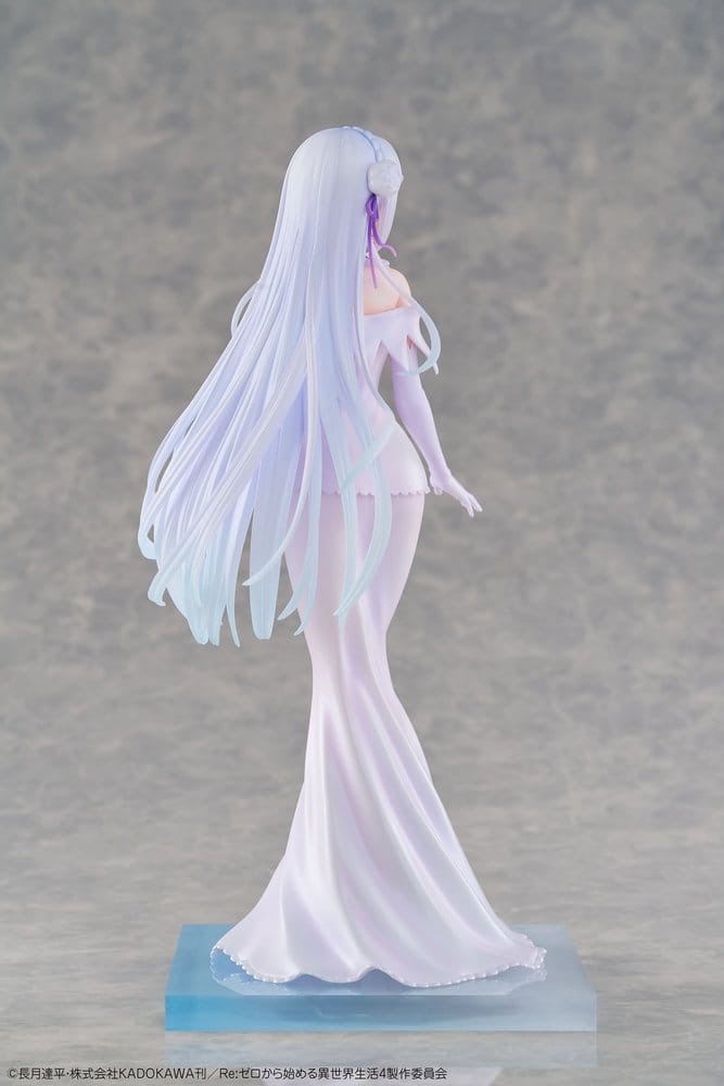 Re:ZERO -Starting Life in Another World- PVC Figur 1/7 Emilia Wedding dress Ver. 24 cm