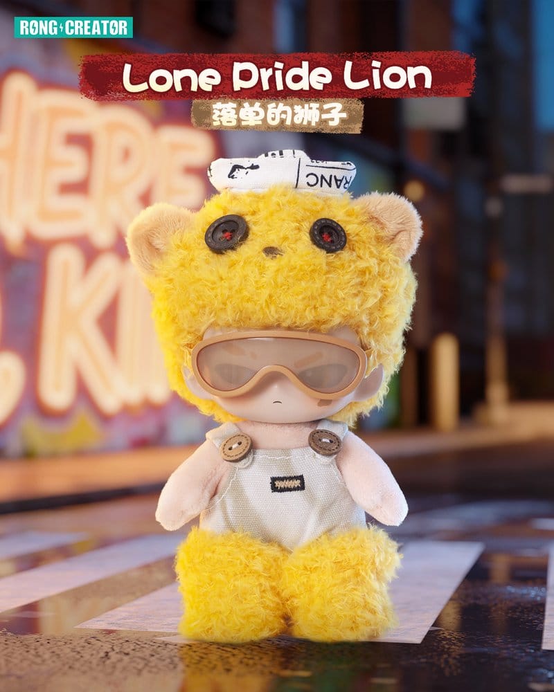 Neekyio Silent Beast Plüsch-Schlüsselanhänger 15 cm Blind Box Display (6)