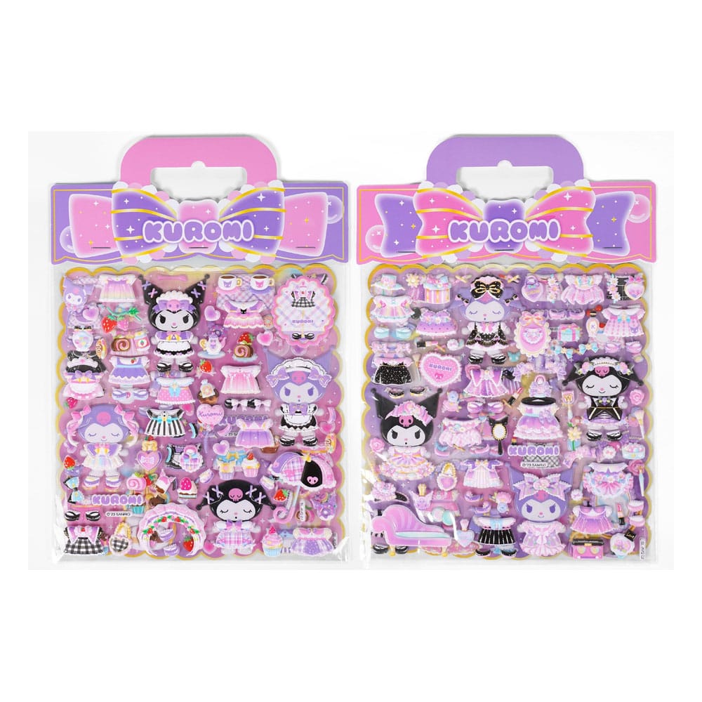 Hello Kitty and Friends Sticker Kuromi Puffy Sortiment (10)
