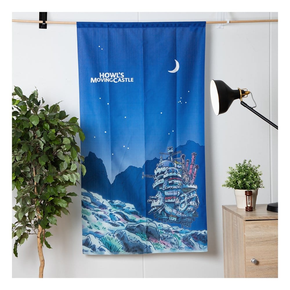 Das wandelnde Schloss Noren-Vorhänge Moonlit night