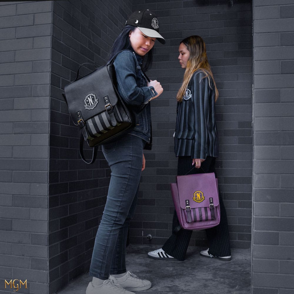 Wednesday Rucksack Nevermore Academy Purple