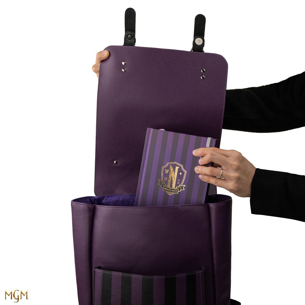 Wednesday Rucksack Nevermore Academy Purple