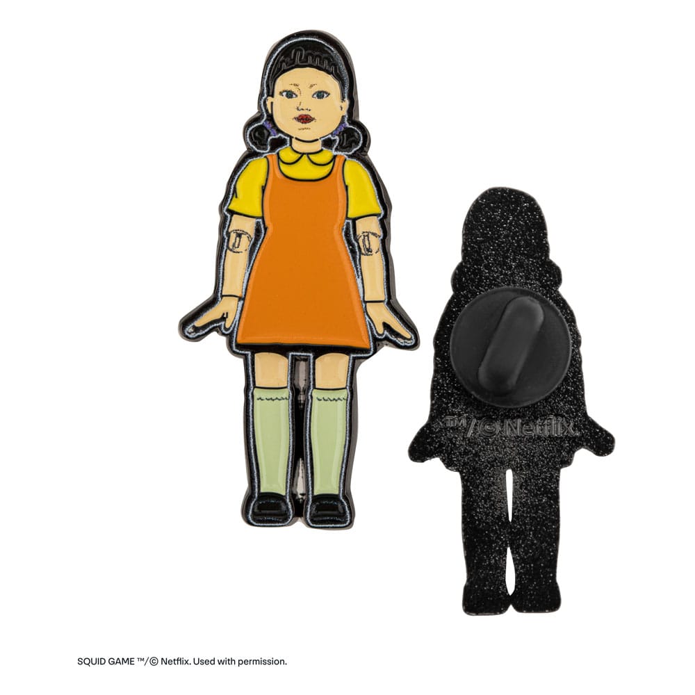 Squid Game Ansteck-Pins 2er-Pack Young-hee & Soldier 