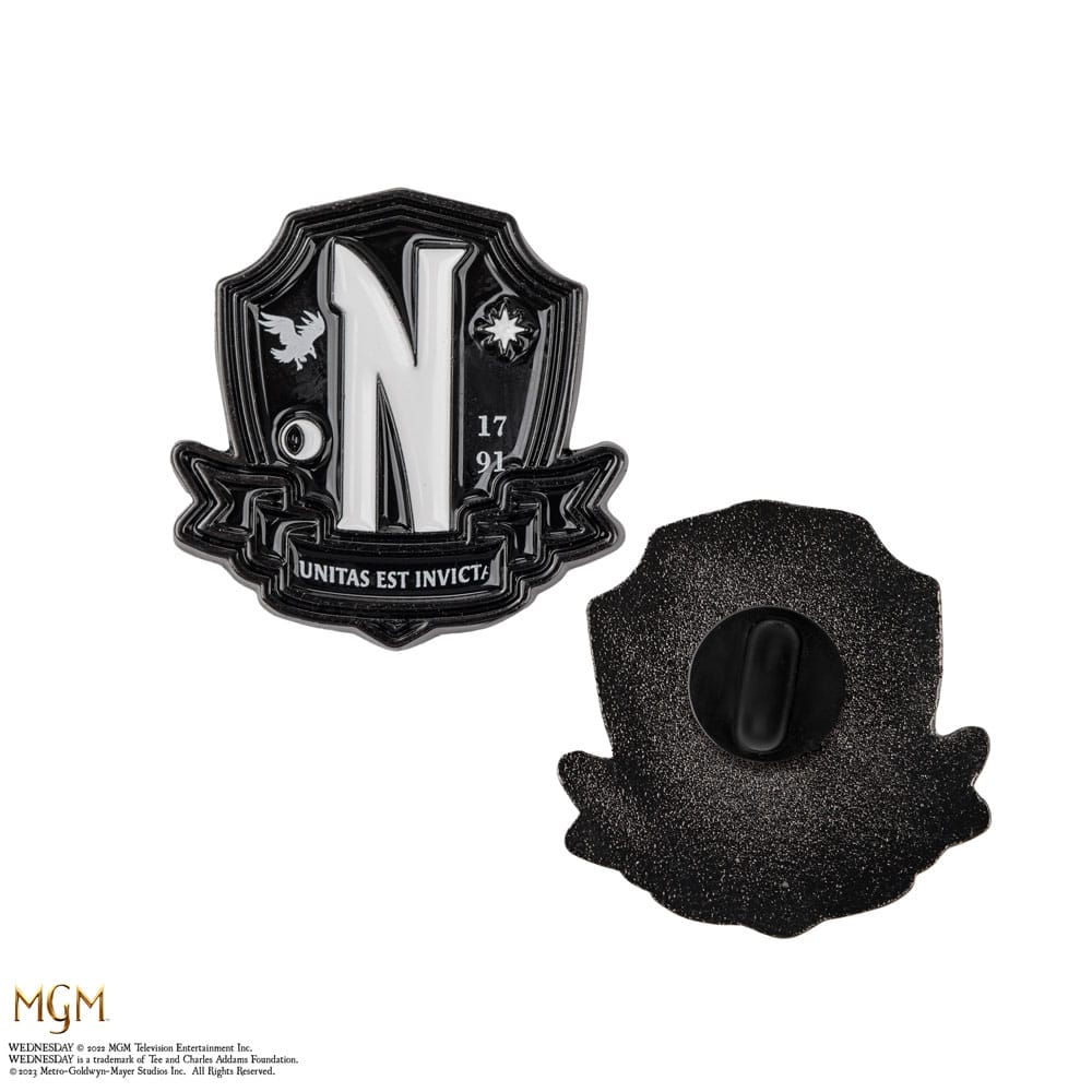 Wednesday Ansteck-Pins 2er-Pack Nevermore Academy 