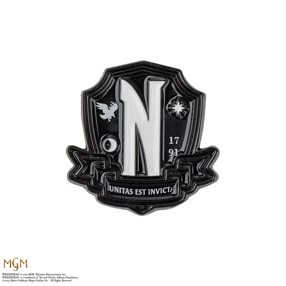 Wednesday Ansteck-Pins 2er-Pack Nevermore Academy 