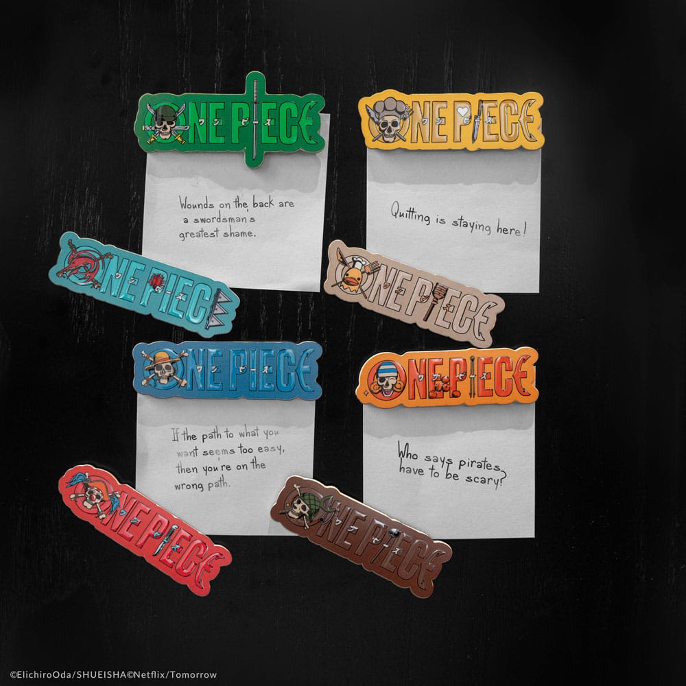 One Piece Magnet 8er-Pack Title Sequence
