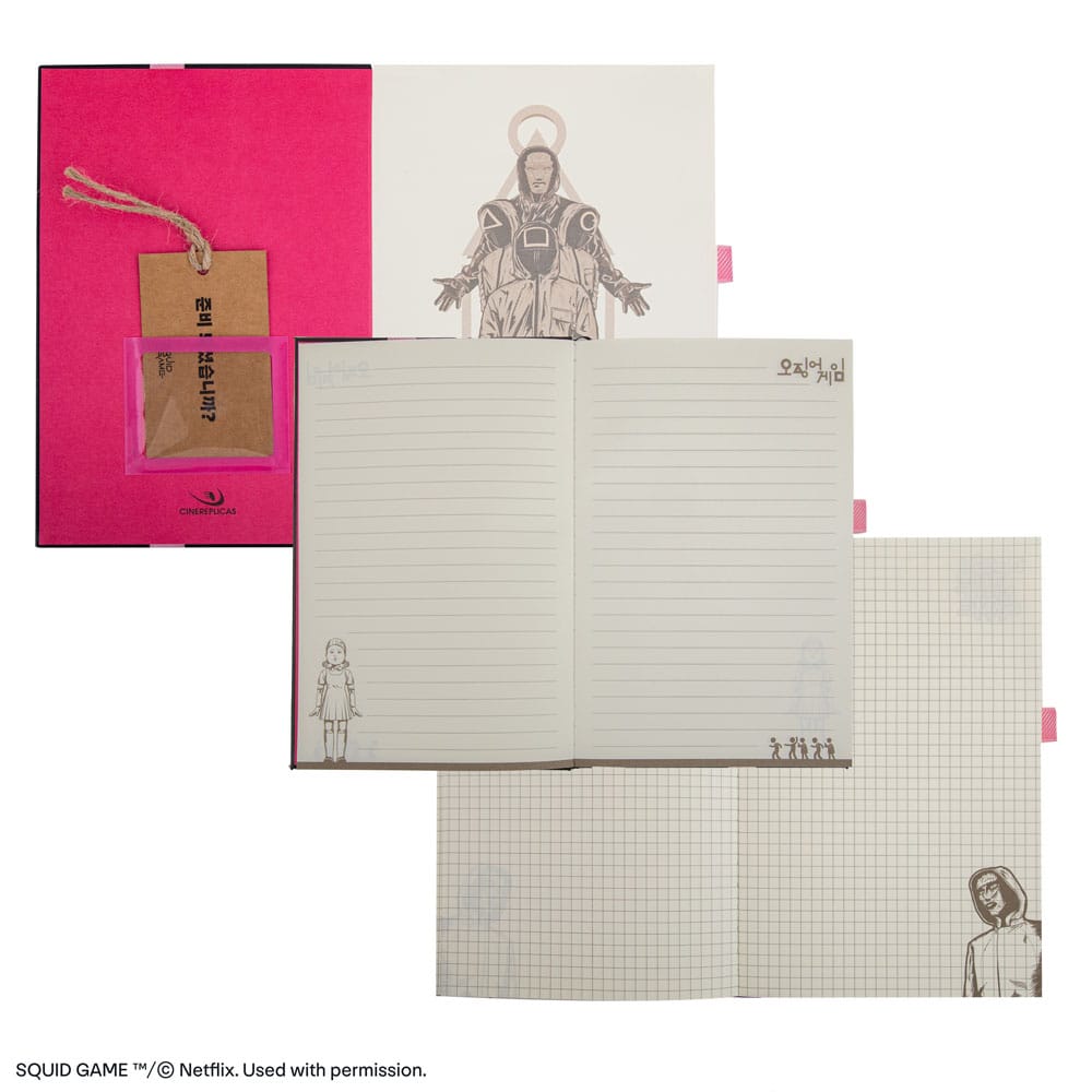Squid Game Notizbuch Coffin
