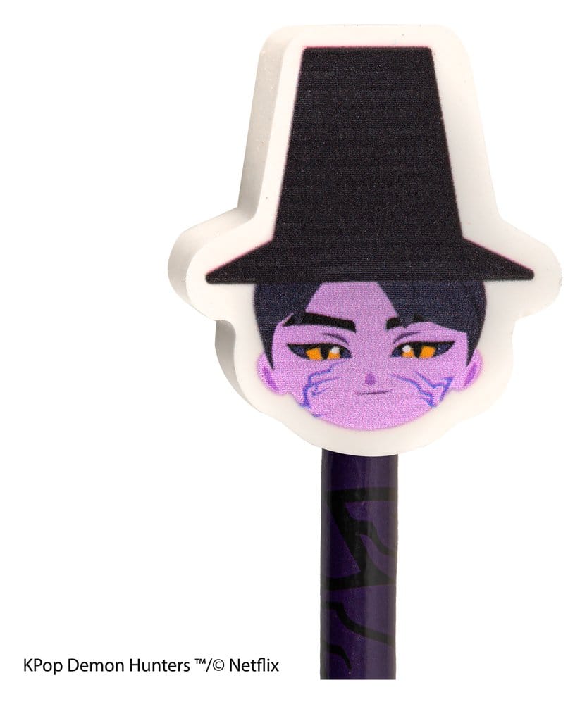 KPop Demon Hunters Bleistift & Radiergummi Serie 1 Display (30)