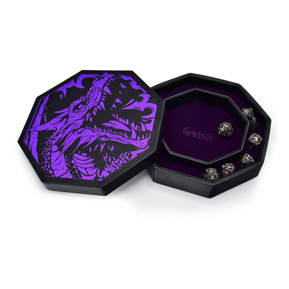 CritStones Arena Würfelteller Purple Dragon 