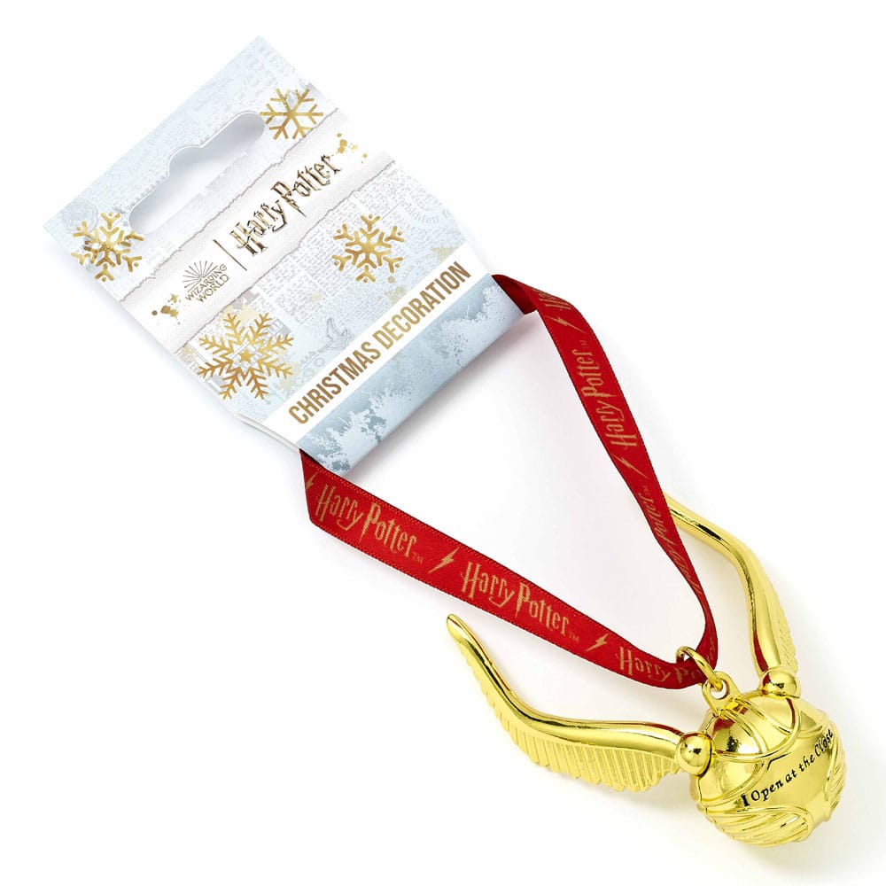 Harry Potter Christbaumschmuck 3D Golden Snitch 