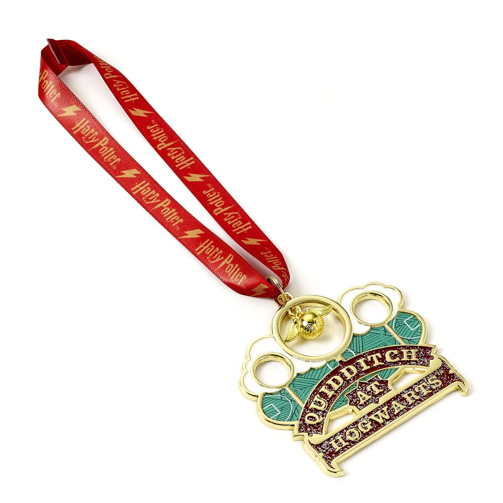 Harry Potter Christbaumschmuck Quidditch (Goldfarben)