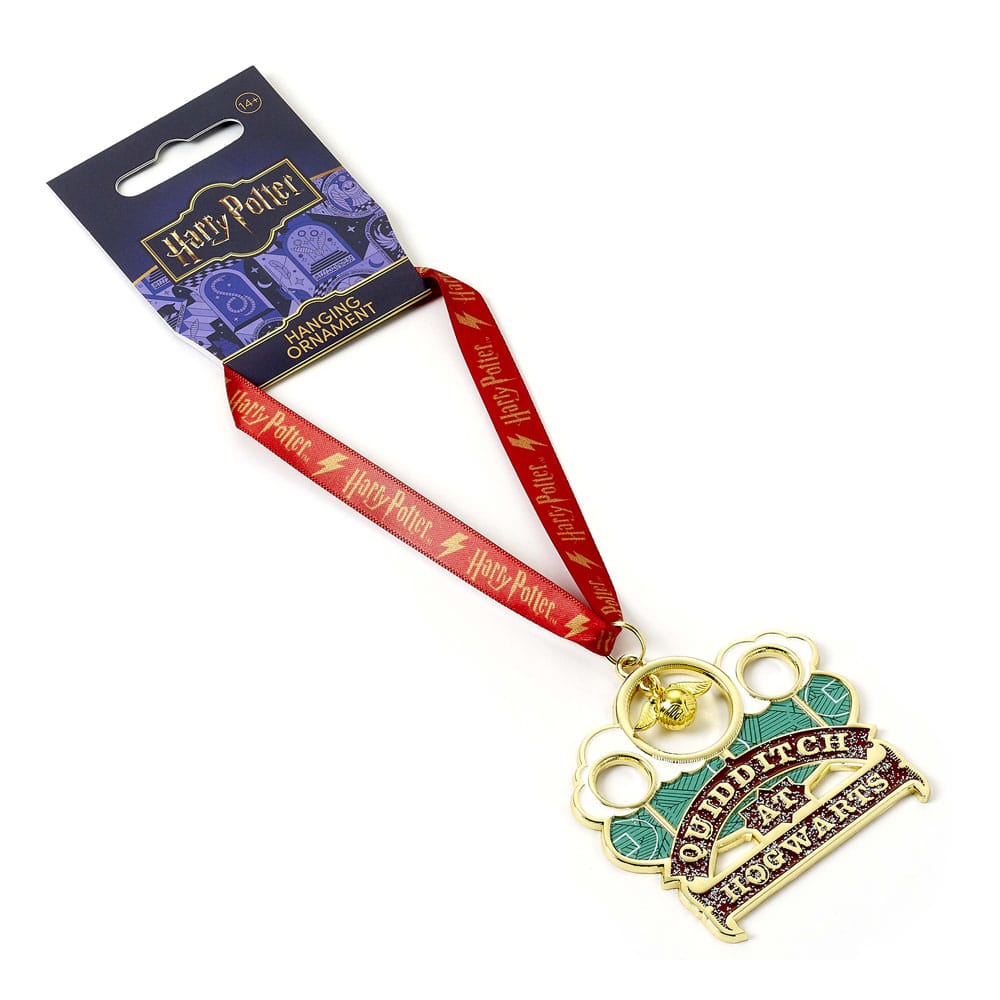 Harry Potter Christbaumschmuck Quidditch (Goldfarben)